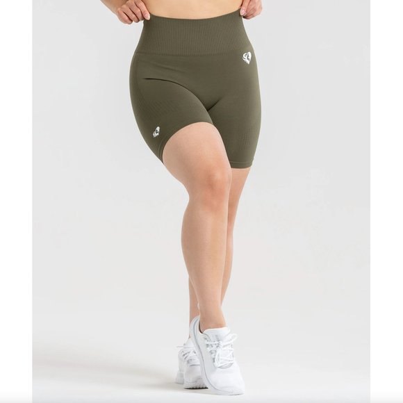 NWT - Womens best power short Khaki (M) - Picture 1 of 9
